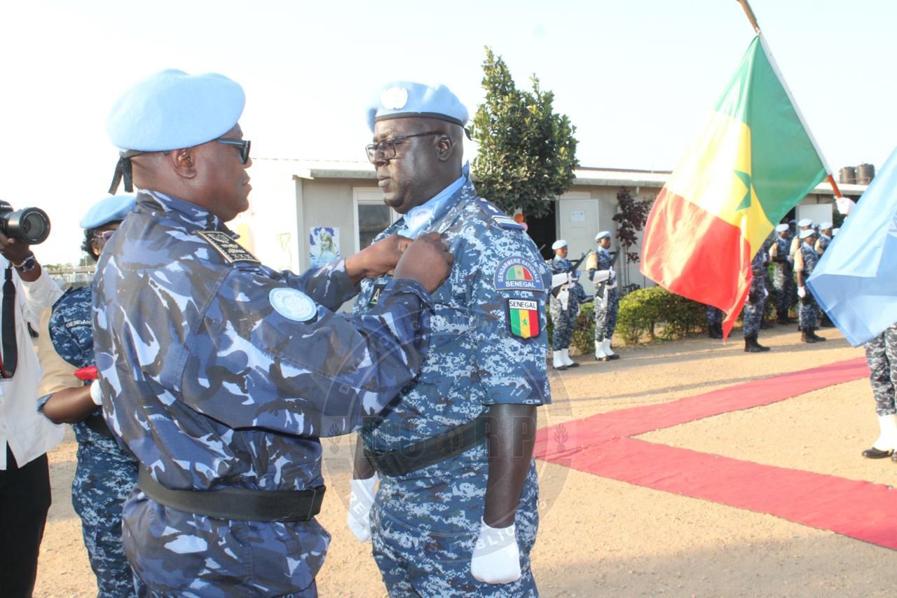 La MONUSCO rend hommage aux Casques bleus de la SENFPU 2-18 à Bunia